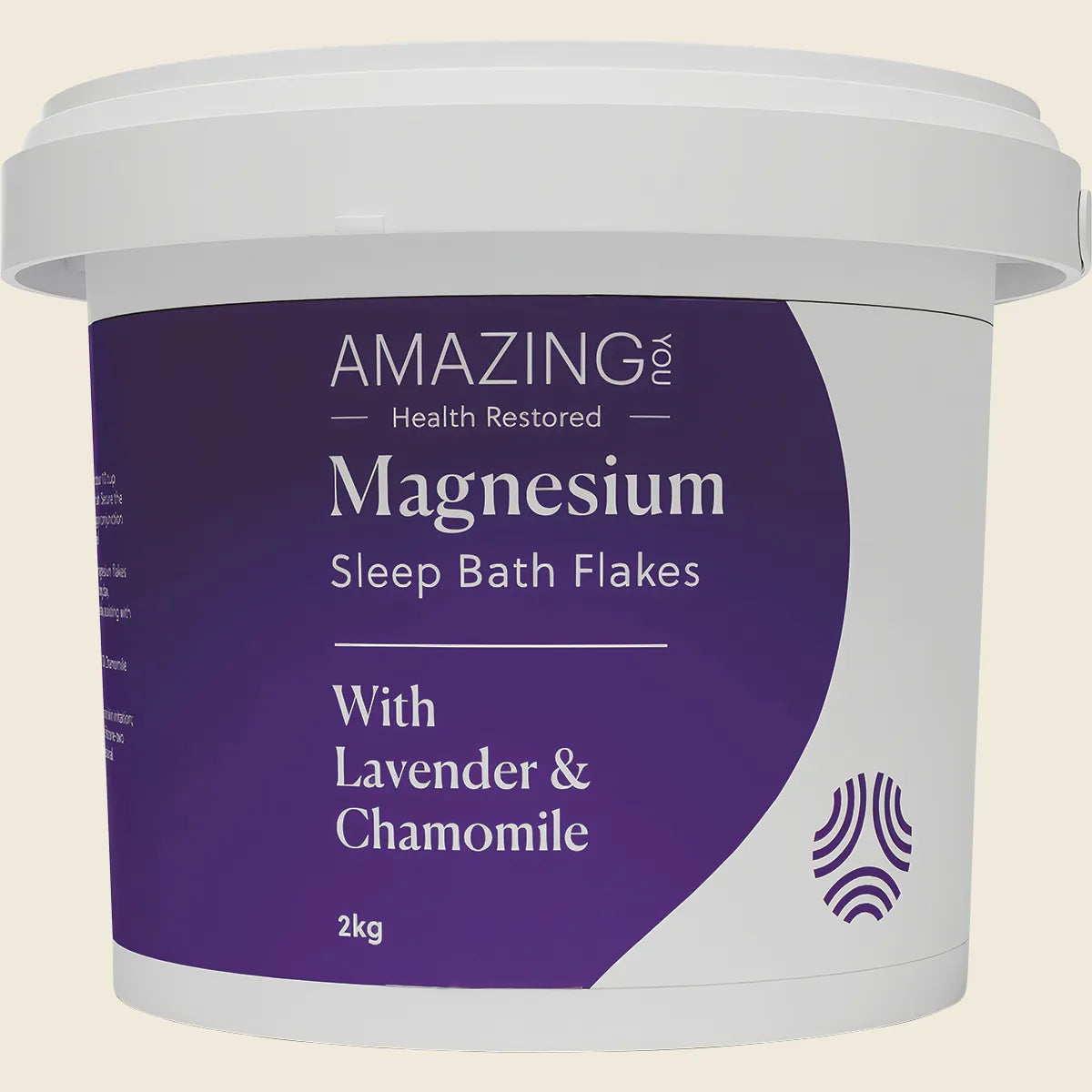 Magnesium Sleep Bath Flakes with Lavender & Chamomile 2kg