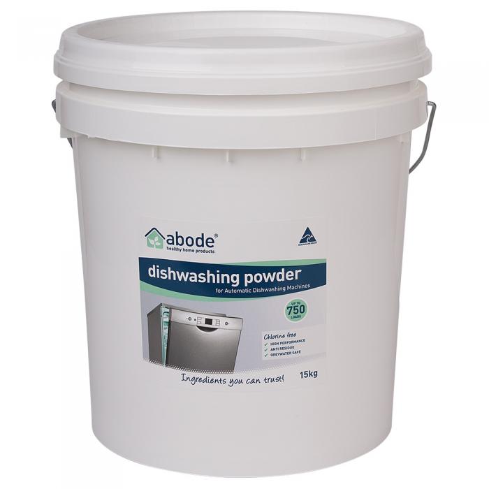 Abode Dishwashing Powder (for Automatic Dishwashing Machines) Bucket 15kg