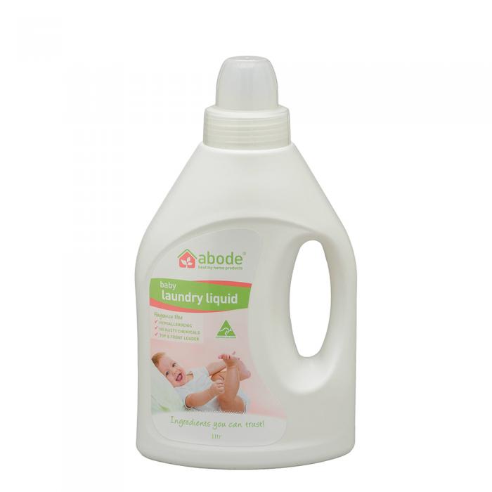 Abode Laundry Liquid (front & Top Loader) Baby (fragrance Free) 1l