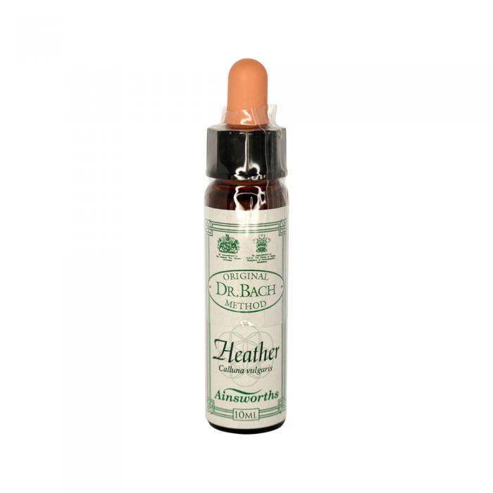 Ainsworths Original Dr. Bach Method Flower Essence Heather 10ml