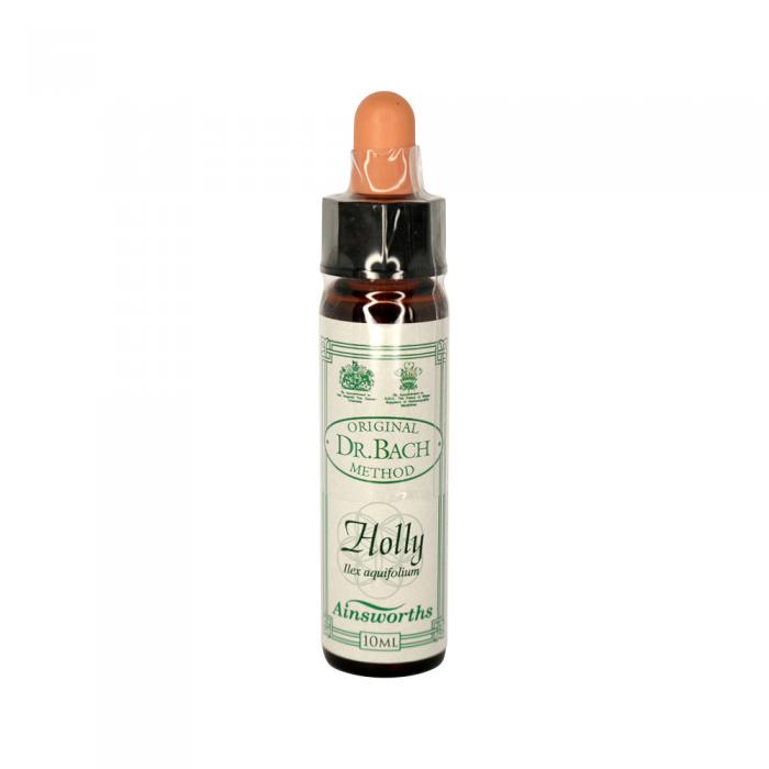 Ainsworths Original Dr. Bach Method Flower Essence Holly 10ml