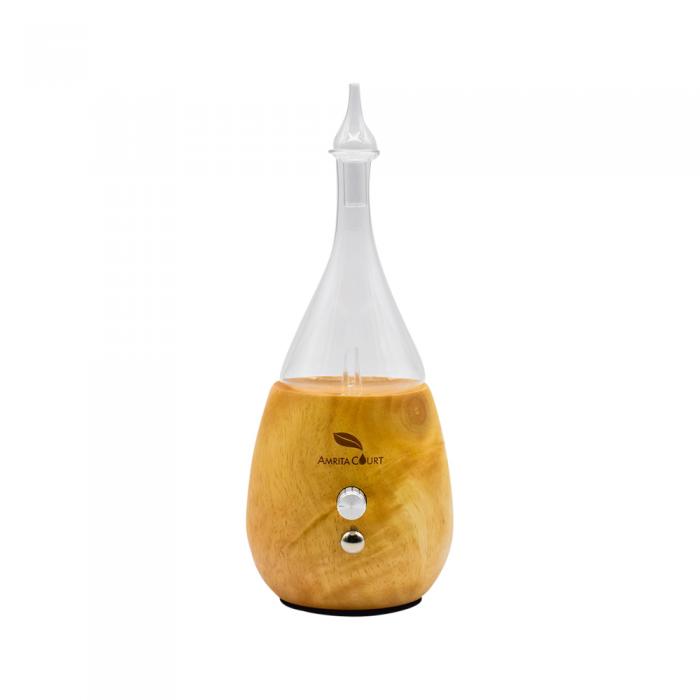 Amrita Court Nebuliser (diffuser) Wooden Base Celeste