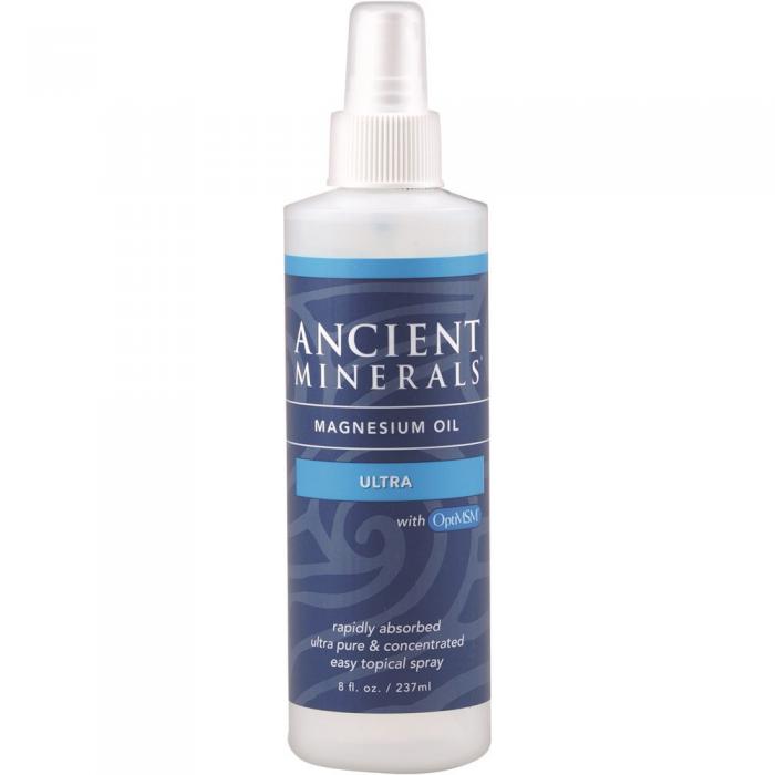 Ancient Minerals Magnesium Oil Ultra (with Msm) Spray 237ml