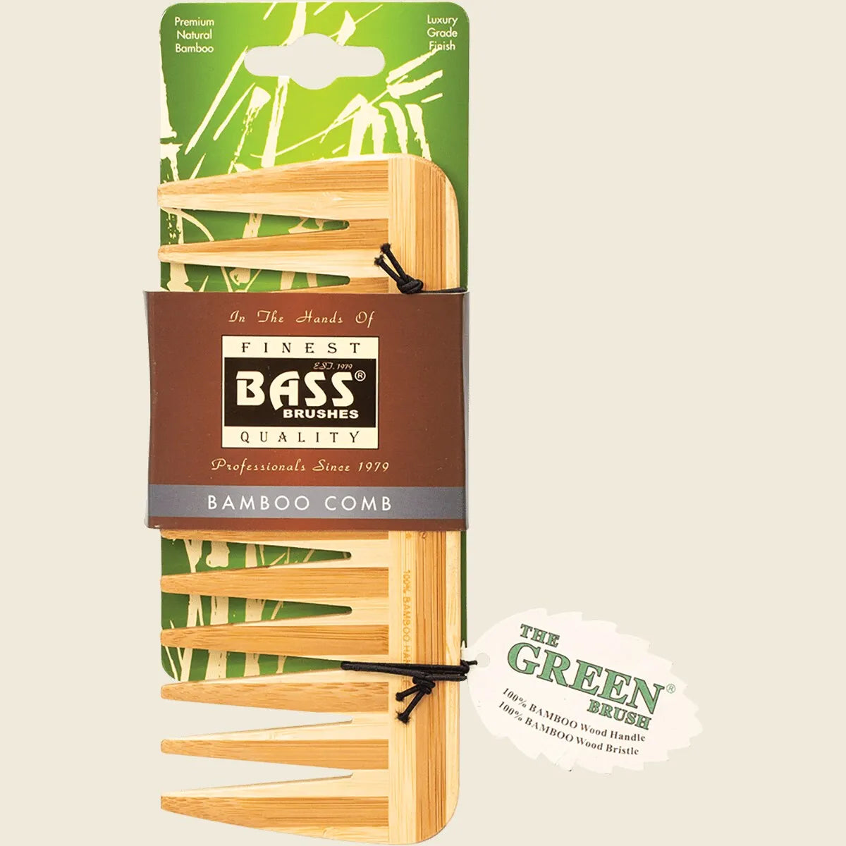 Bamboo Comb Medium Wide Tooth