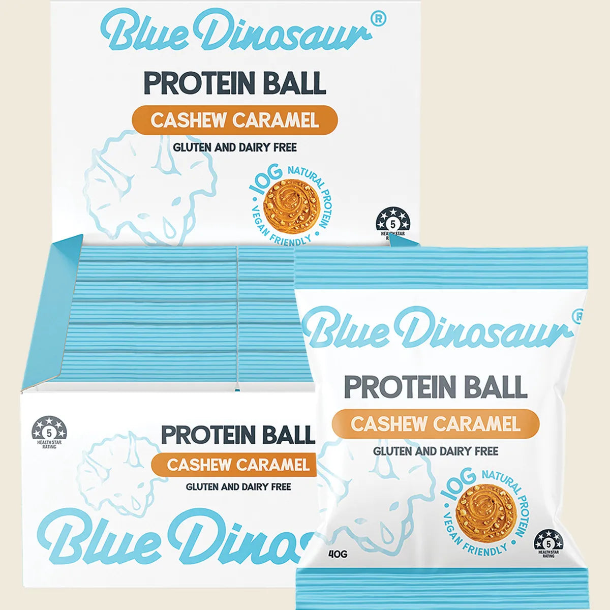 Protein Ball Caramel Cashew 12x40g