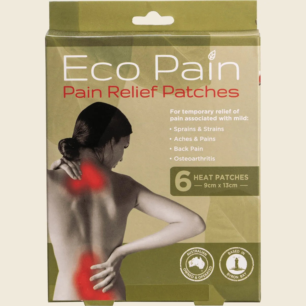 Eco Pain Heat Patches 6pk