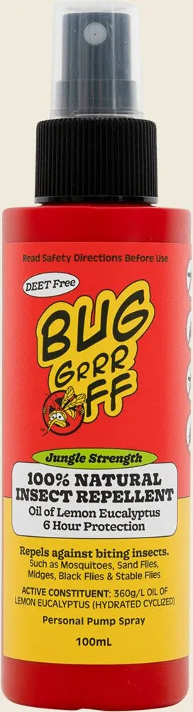 100% Natural Insect Repellent Jungle Strength Spray 100ml