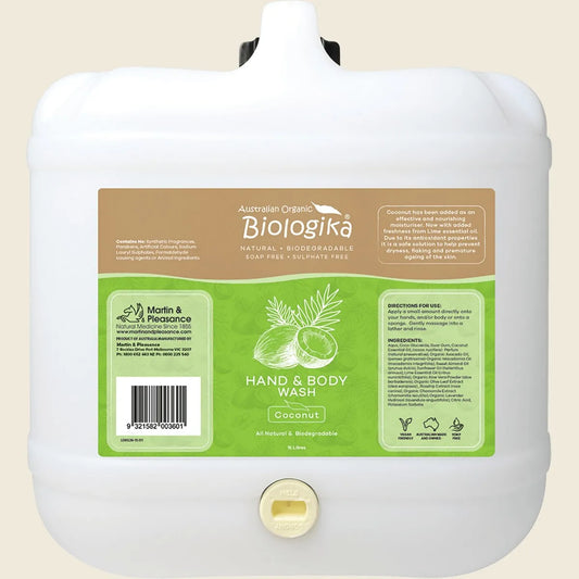 Hand & Body Wash (Bulk) Everyday Coconut 15000ml
