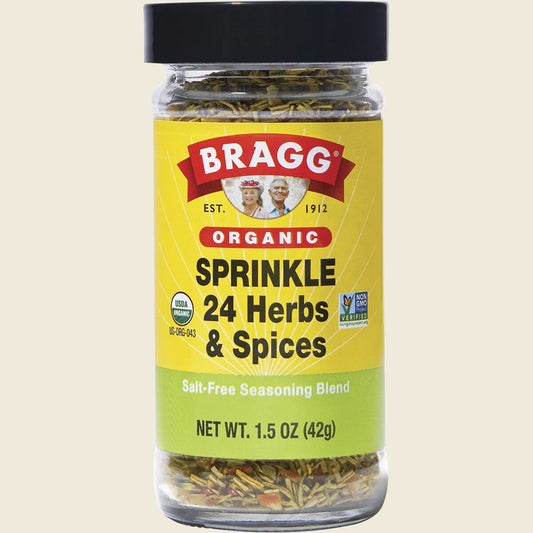 Bragg Seasoning Organic Sprinkle 24 Herb & Spices (Salt-Free) 42g