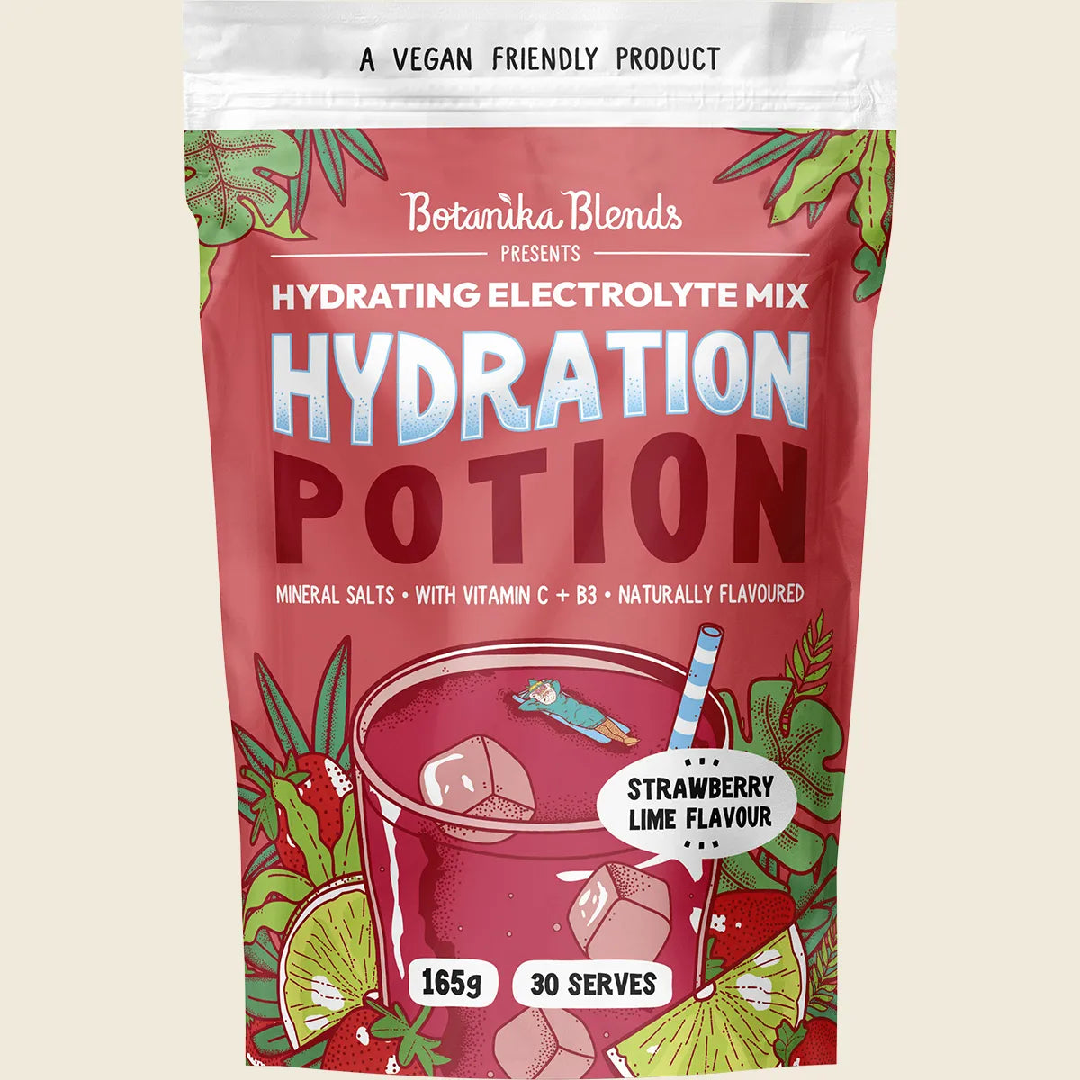 Hydration Potion Strawberry Lime 165g