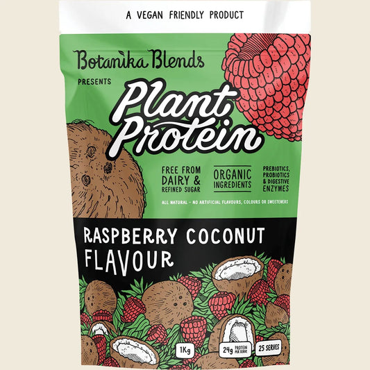 Plant Protein Raspberry Coconut 1kg