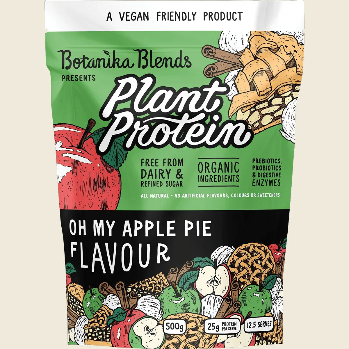 Plant Protein Apple Pie 500g