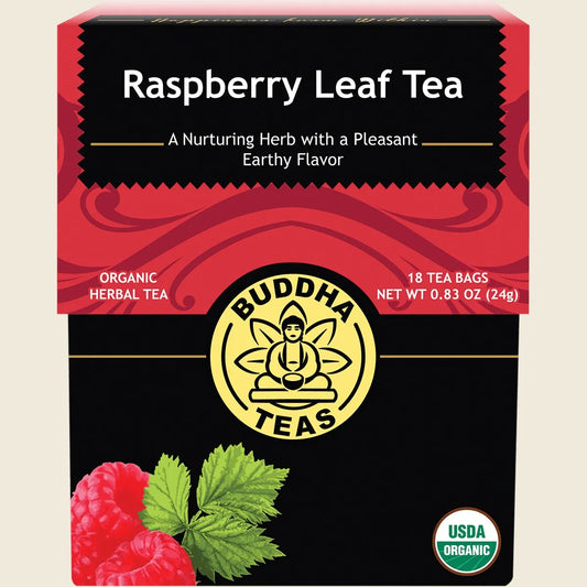 Organic Herbal Tea Bags Raspberry Leaf Tea 18pk
