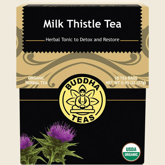 Organic Herbal Tea Bags Milk Thistle Tea 18pk