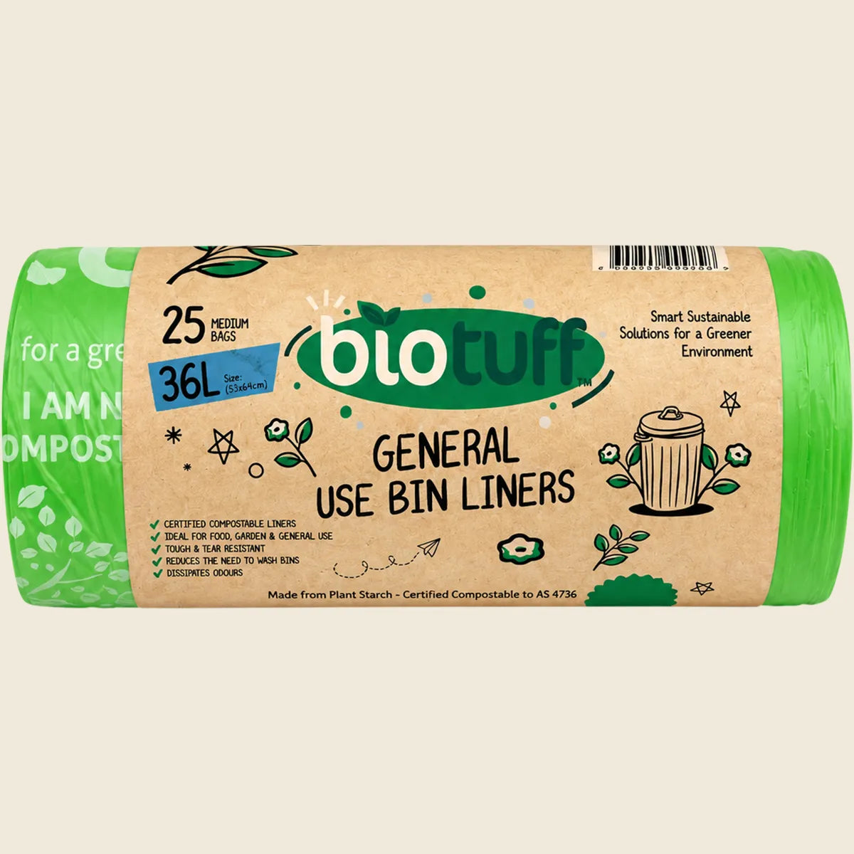 General Use Bin Liners 36L 25pk