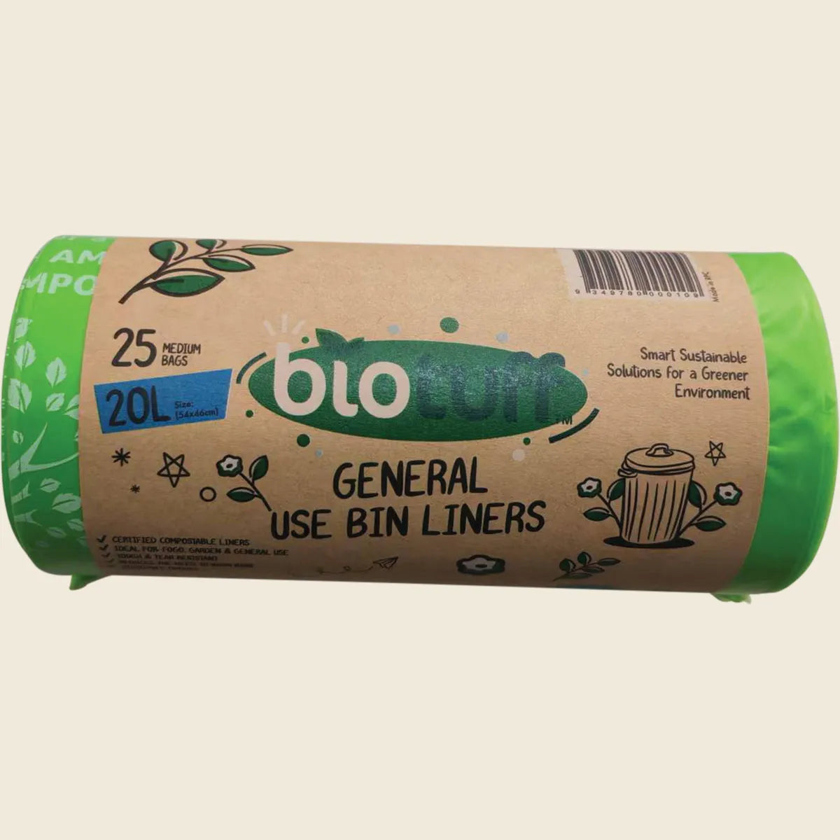 General Use Bin Liners 20L 25pk