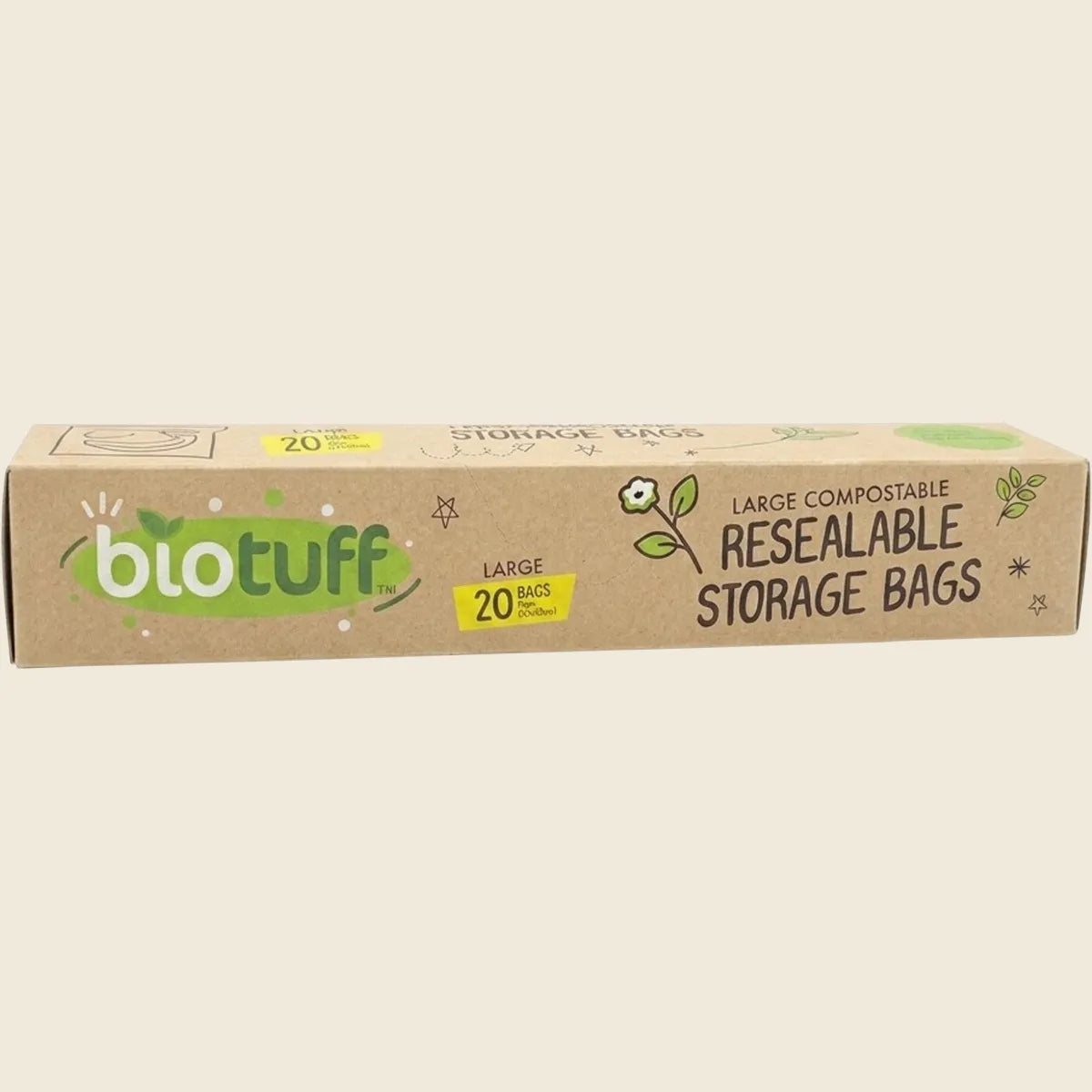 Resealable Storage Bags 27x30cm 20pk