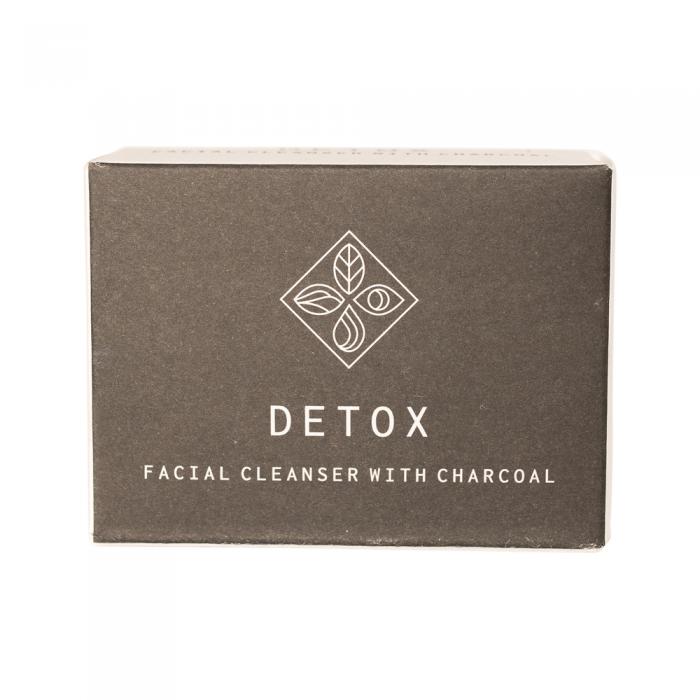Base (soap With Impact) Bar Detox Facial Cleanser With Charcoal (boxed) 120g