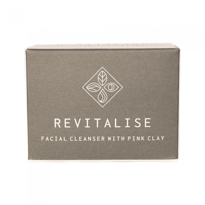 Base (soap With Impact) Bar Revitalise Facial Cleanser With Pink Clay (boxed) 120g