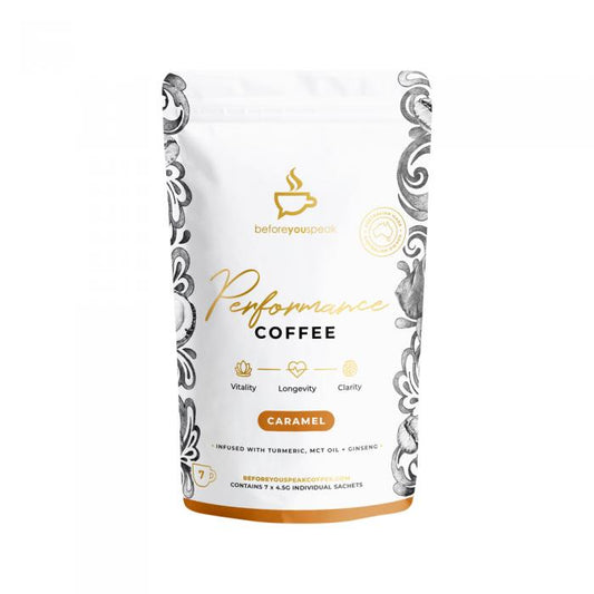 Before You Speak Performance Coffee Caramel 4.5g X 7 Pack