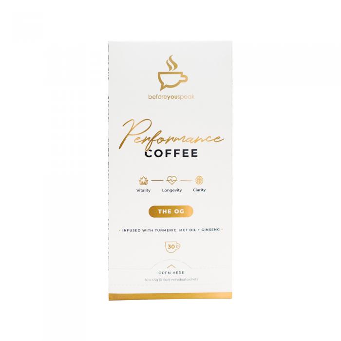 Before You Speak Performance Coffee The Og 4.5g X 30 Pack