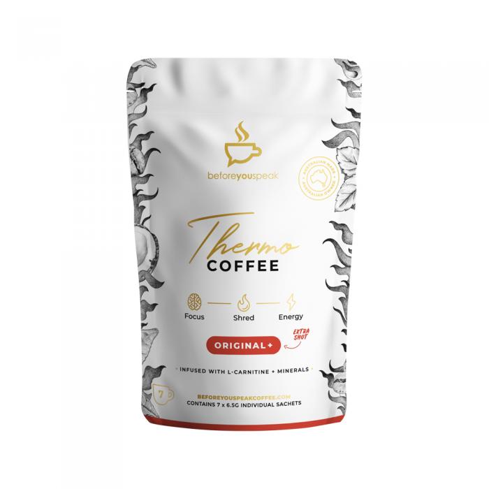 Before You Speak Thermo Coffee Original + Extra Shot 6.5g X 7 Pack