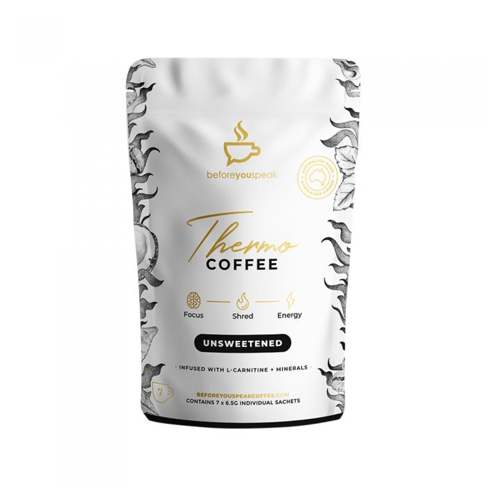 Before You Speak Thermo Coffee Unsweetened 6.5g X 7 Pack