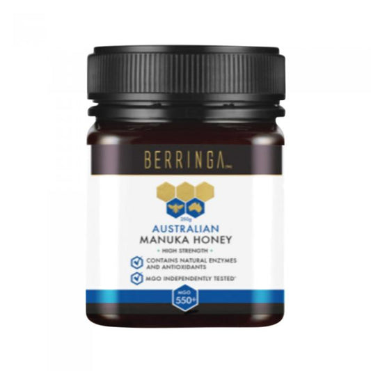 Berringa Australian Manuka Honey High Strength (mgo 550+) 250g