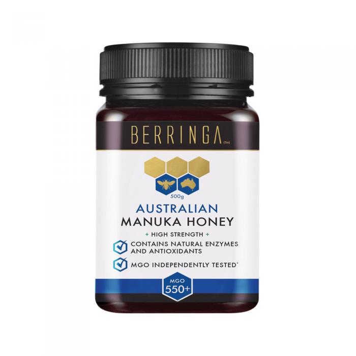 Berringa Australian Manuka Honey High Strength (mgo 550+) 500g