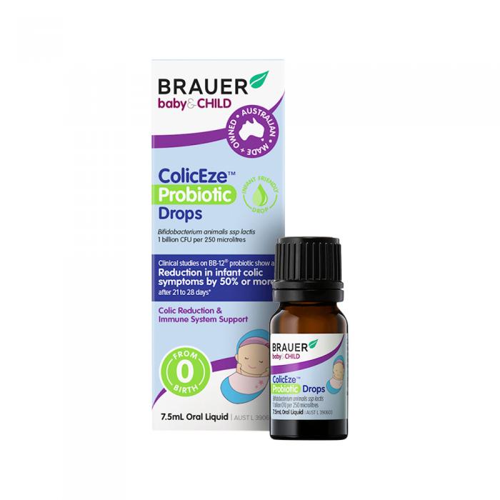 Brauer Baby & Child Coliceze Probiotic Drops Oral Liquid 7.5ml