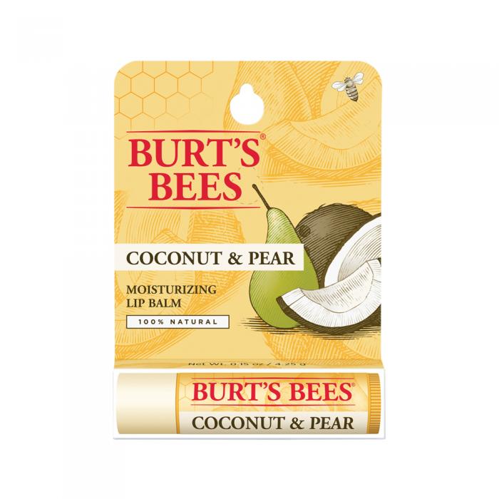 Burts Bees Moisturising Lip Balm Coconut & Pear 4.25g