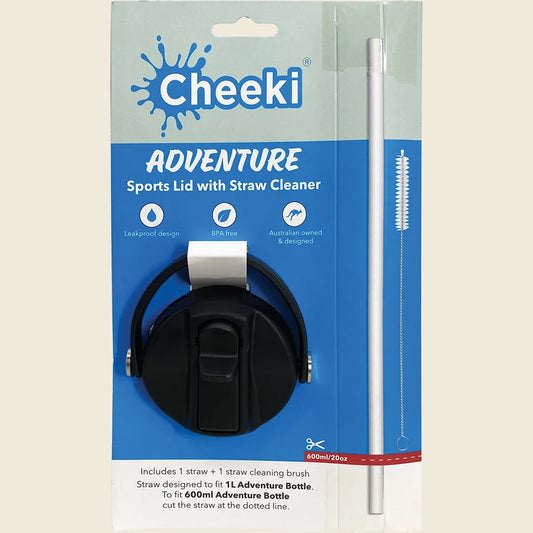 Adventure Sports Lid with Straw Cleaner