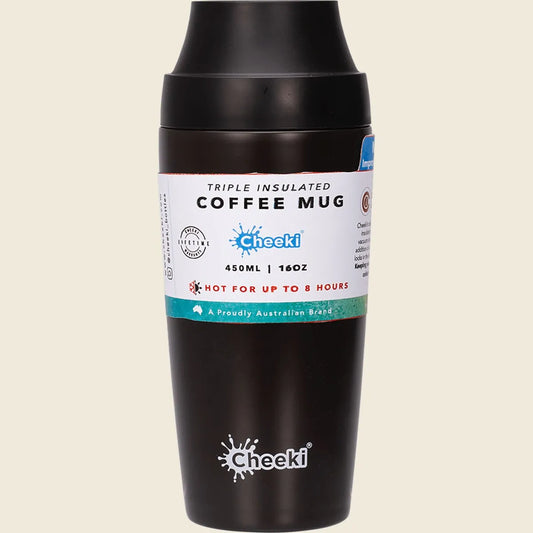 Cheeki Insulated Coffee Mug Chocolate (large) 450ml