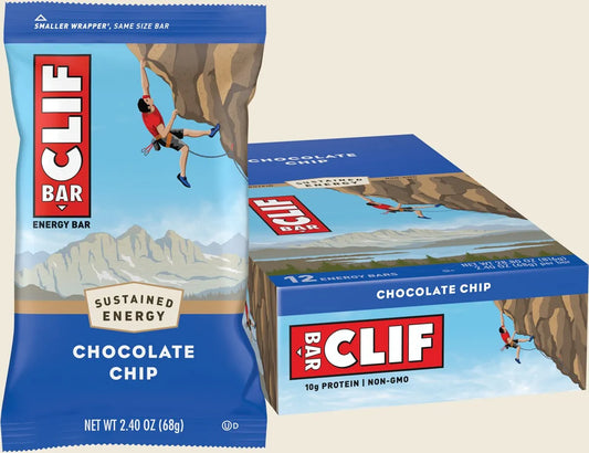 Energy Bar Chocolate Chip 12x68g