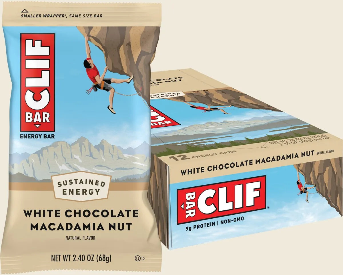 Energy Bar White Chocolate Macadamia 12x68g