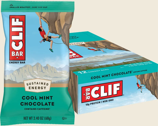 Energy Bar Cool Mint Choc 49mg Caffeine 12x68g