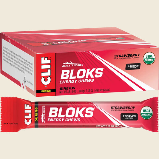 Bloks Energy Chews Strawberry 18x60g