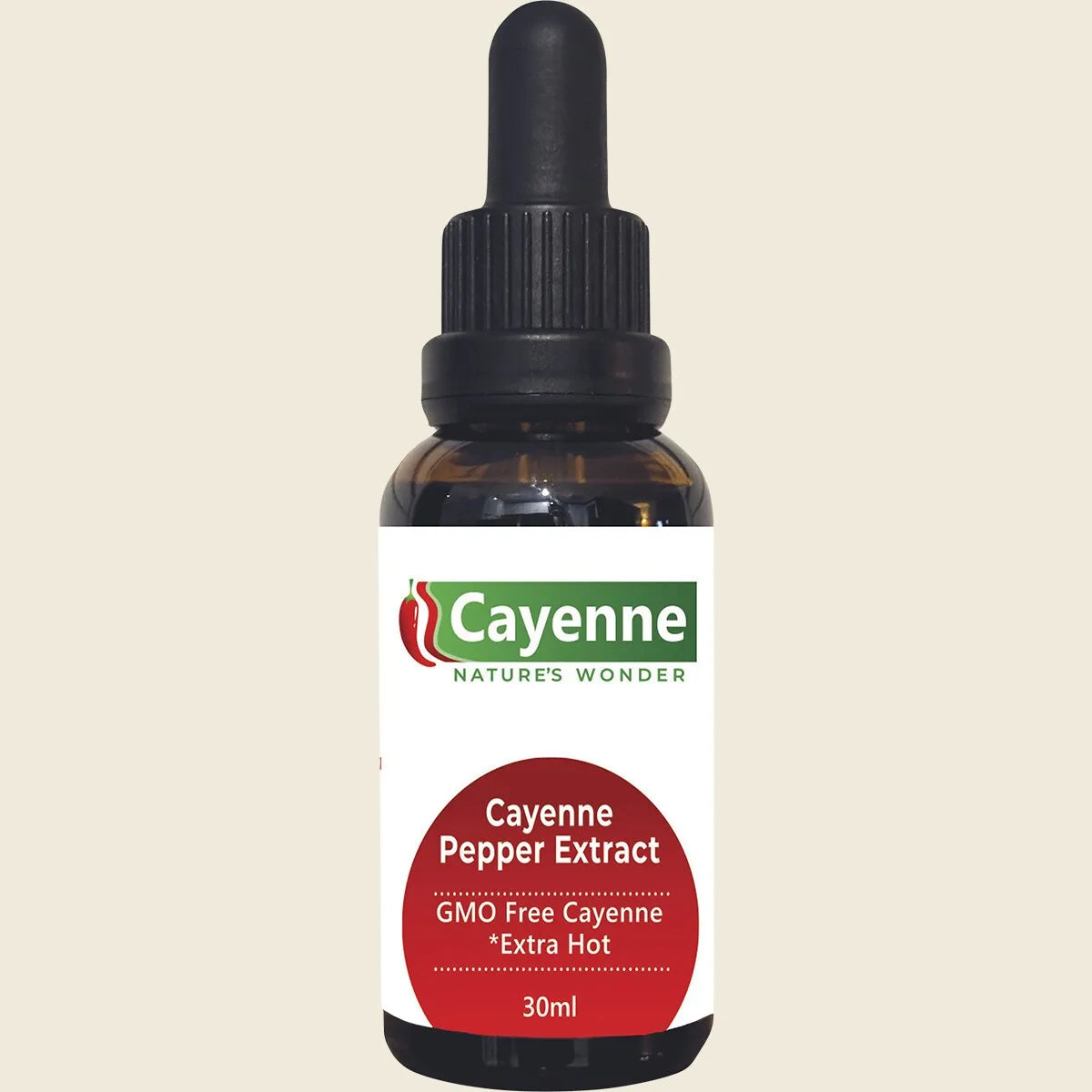 Cayenne Pepper Extract with dropper 30ml