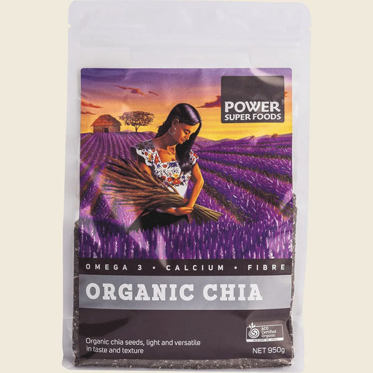 Chia Seeds Certified Organic 950g