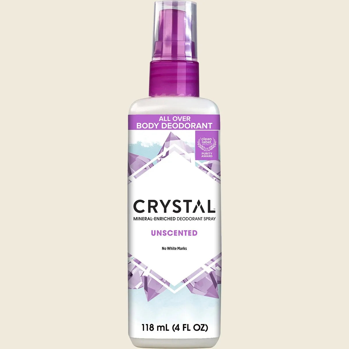 Deodorant Spray Unscented 118ml