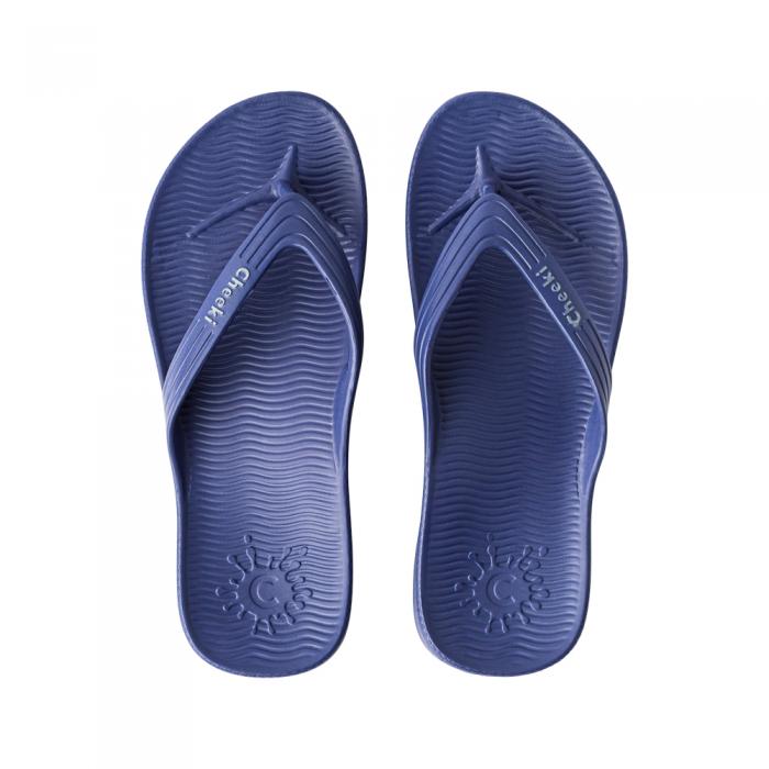 Cheeki Arch Support Thongs Blue Mens Size Us9