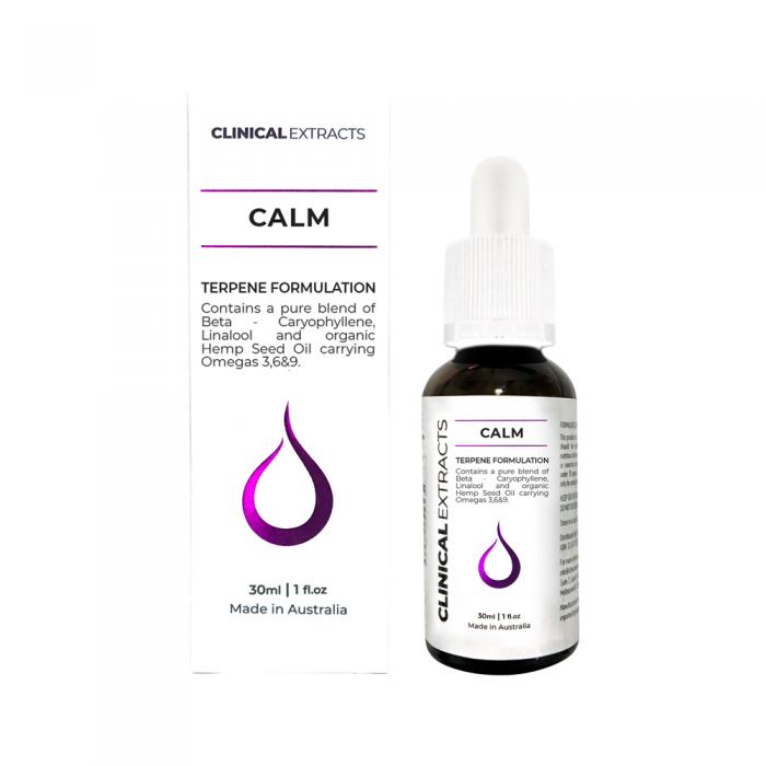 Clinical Extracts Terpene Formulation Calm 30ml  Sell Through