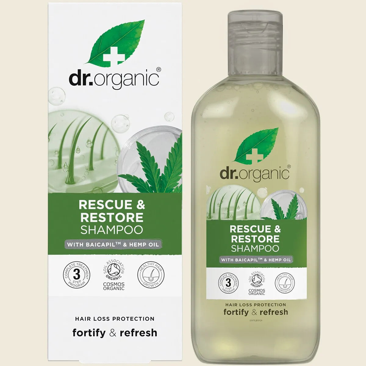 Rescue & Restore Shampoo Hemp Oil 265ml