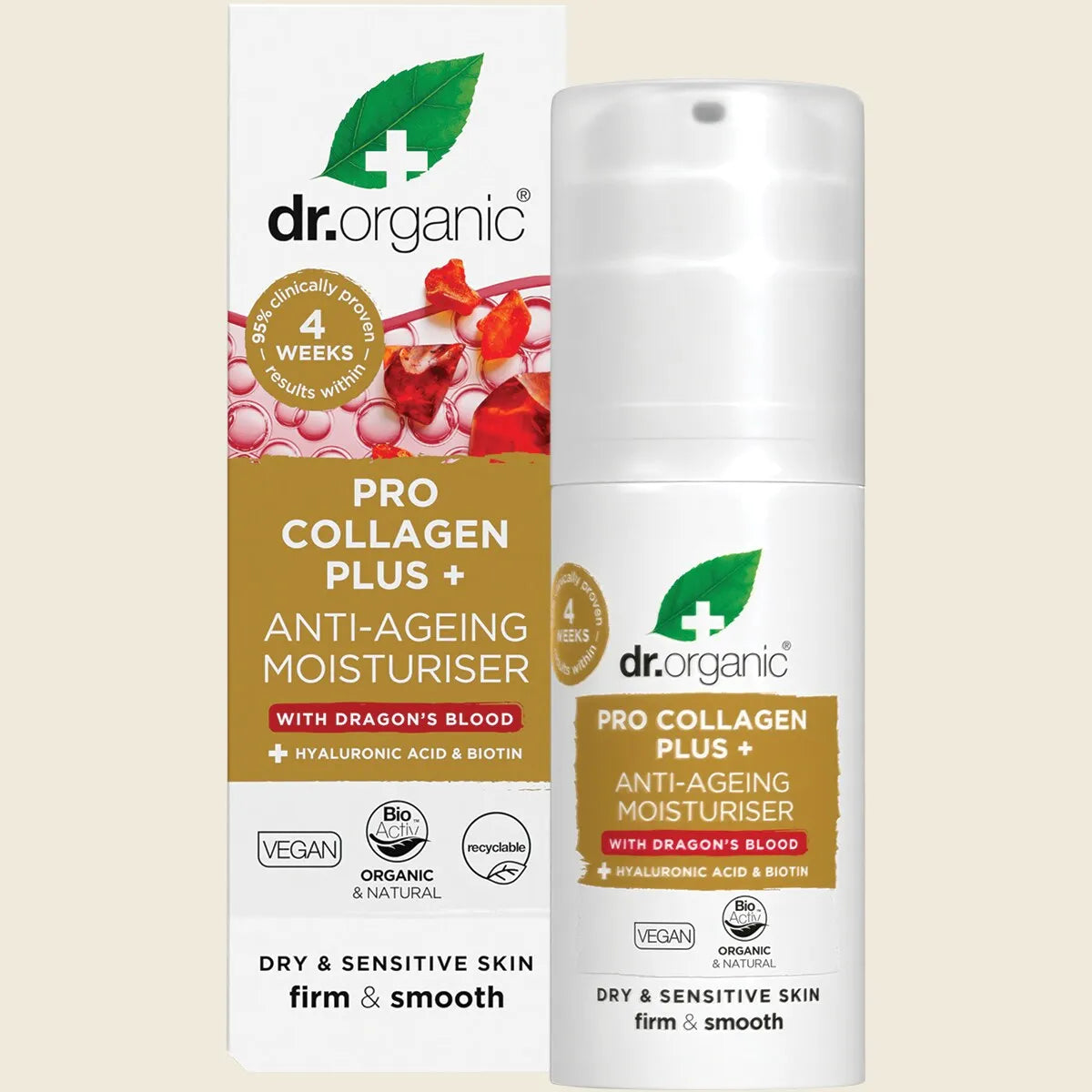 Pro Collagen Plus+ Anti Ageing Moisturiser Dragon Blood 50ml