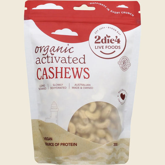 Organic Activated Cashews 300g