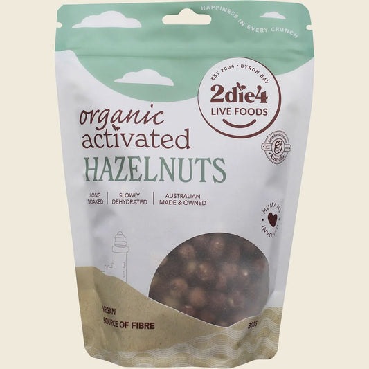 Organic Activated Hazelnuts 300g