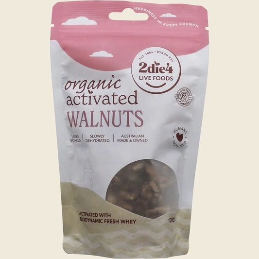 Organic Activated Walnuts with Fresh Whey 100g