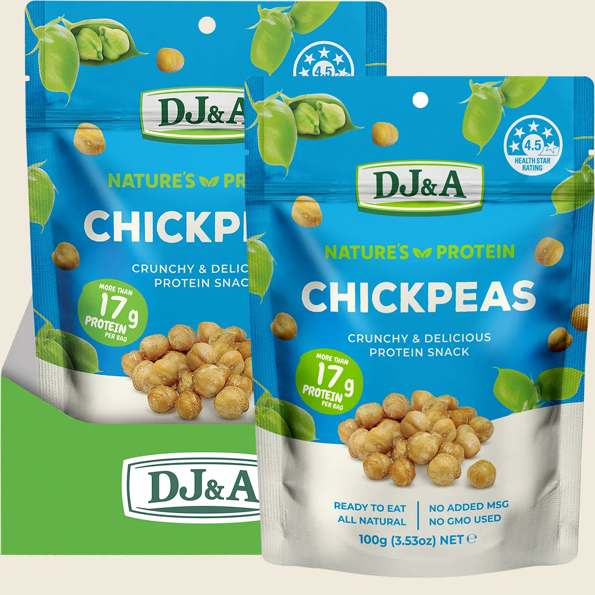 Nature's Protein Chickpeas 12x100g