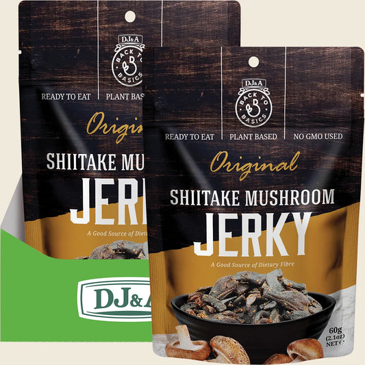 Shiitake Mushroom Jerky Original 12x60g