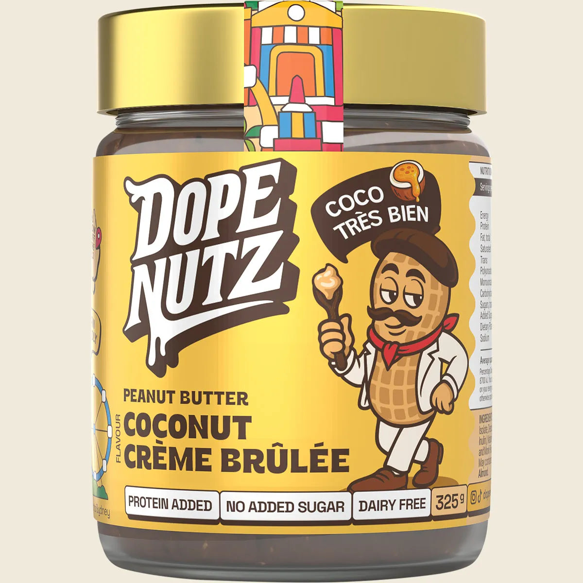 Peanut Butter Coconut Creme Brulee 325g